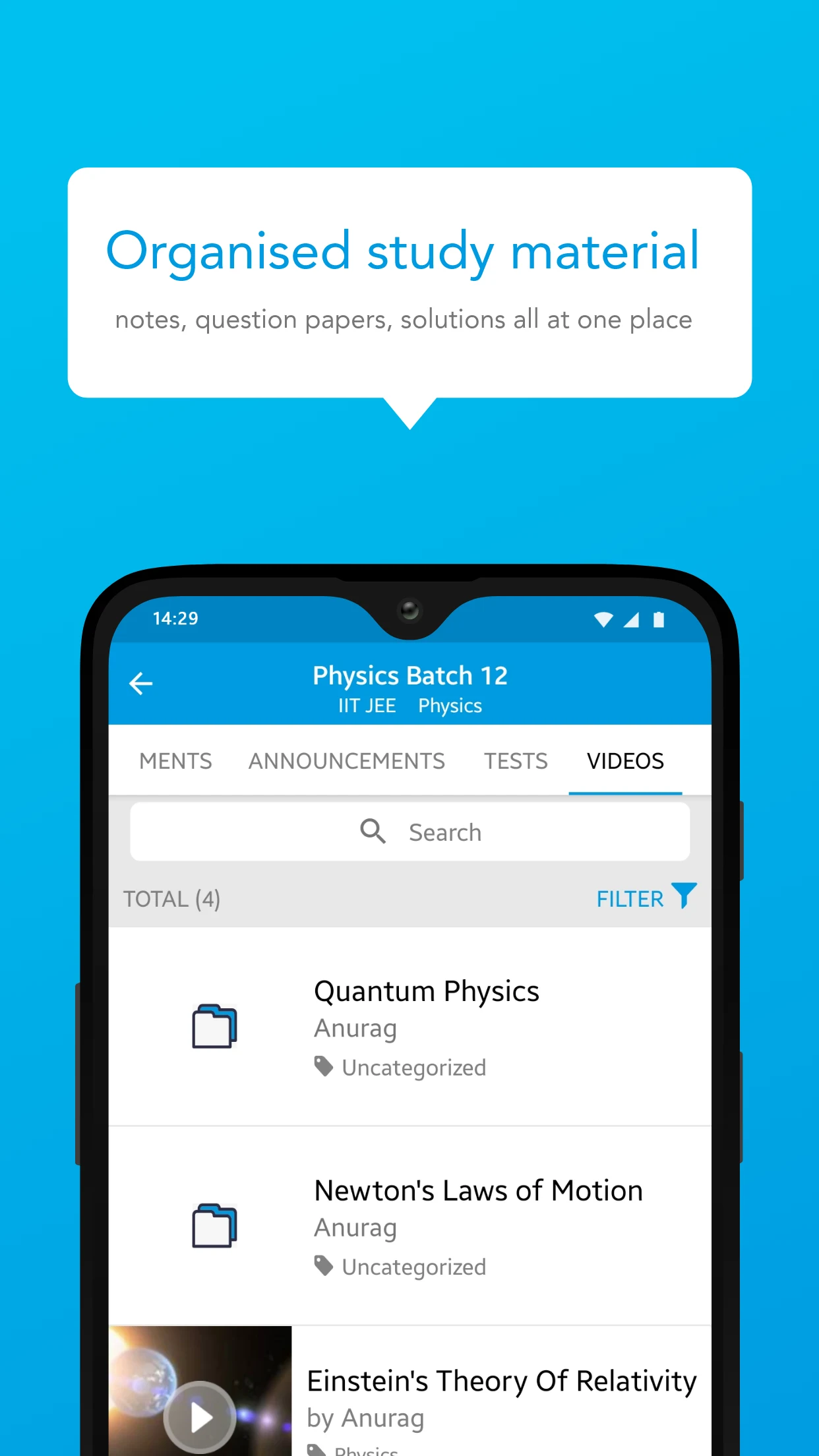 EduRise screenshot