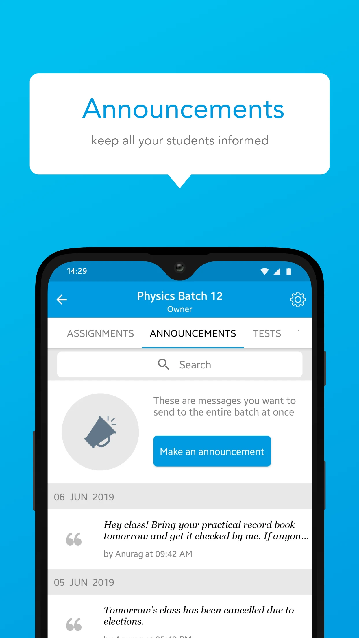 EduRise screenshot