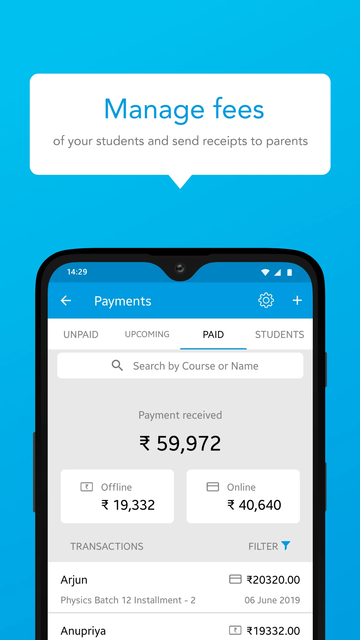 EduRise screenshot